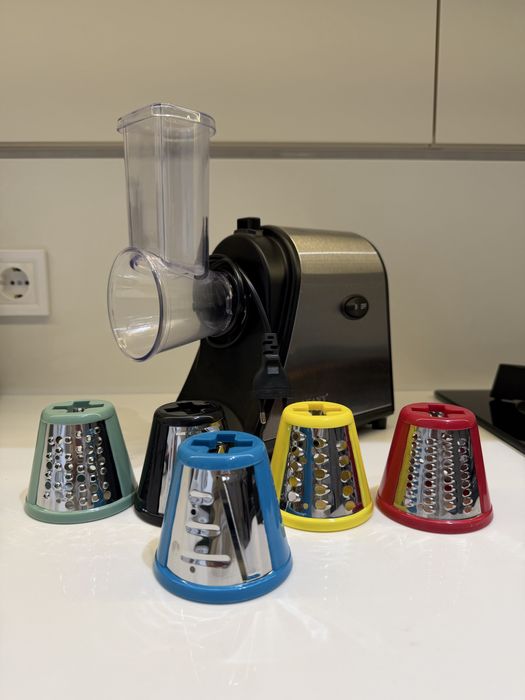 Овочерізка-мульти електрична SOKANY SK1178 з 5 насадками для шинкуванн