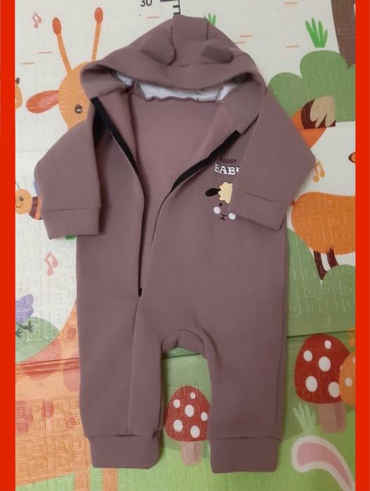 Дитячий ромпер флісовий 68 розмір новенький