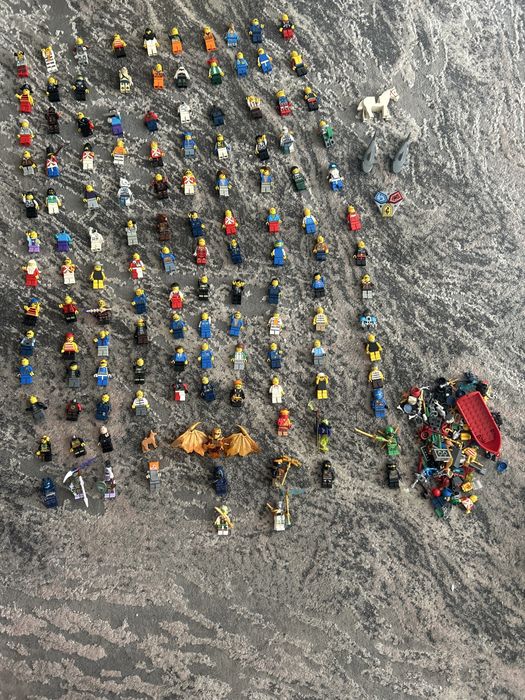 Mega mix ludzików lego 143 sztuki