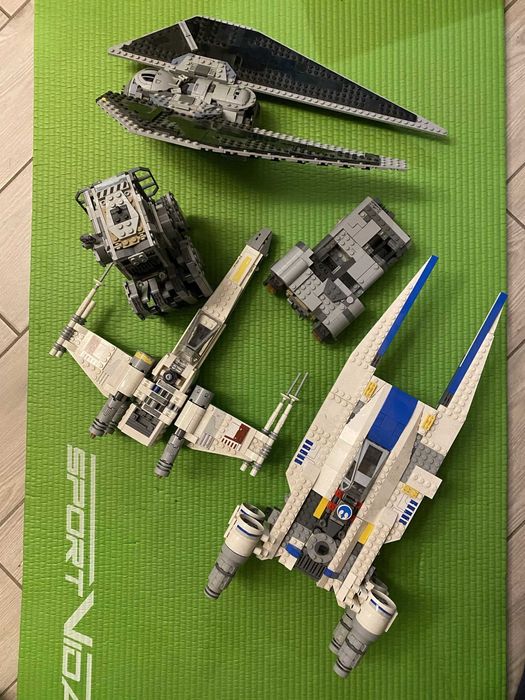 Lego star wars MIX. Różne statki, bitwa. Okazja!
