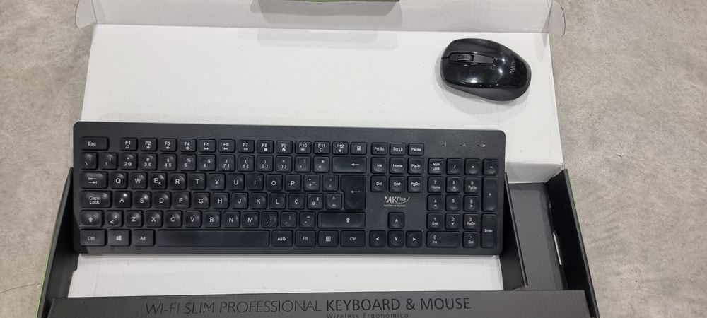 Rato e teclado wireless