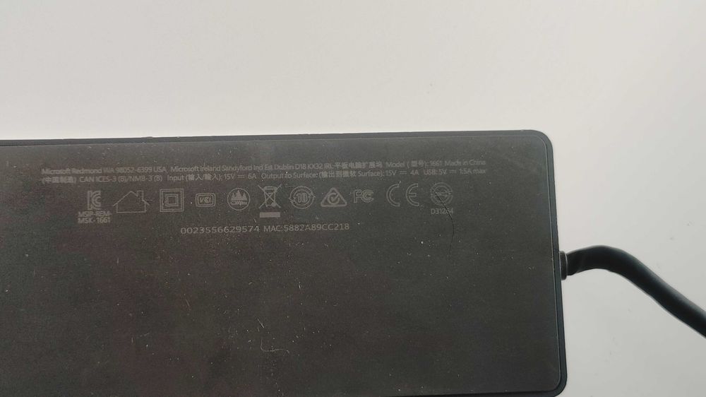 Док-станція Microsoft Surface Pro