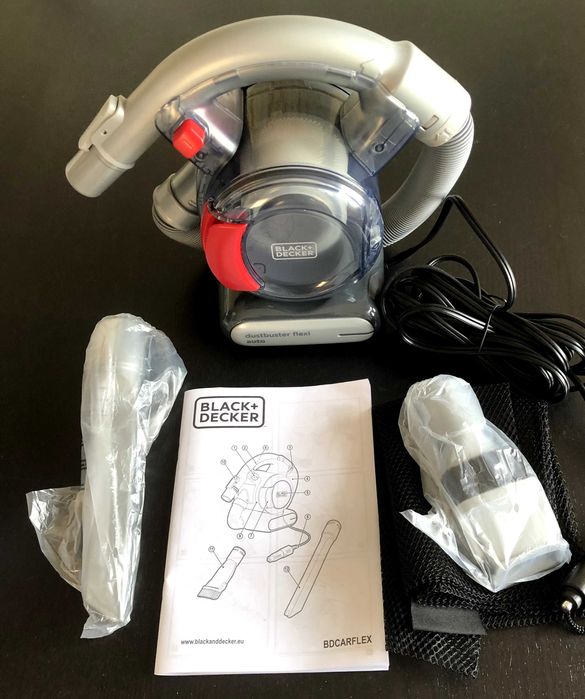 Mini Aspirador (Black & Decker) para o carro (12V)