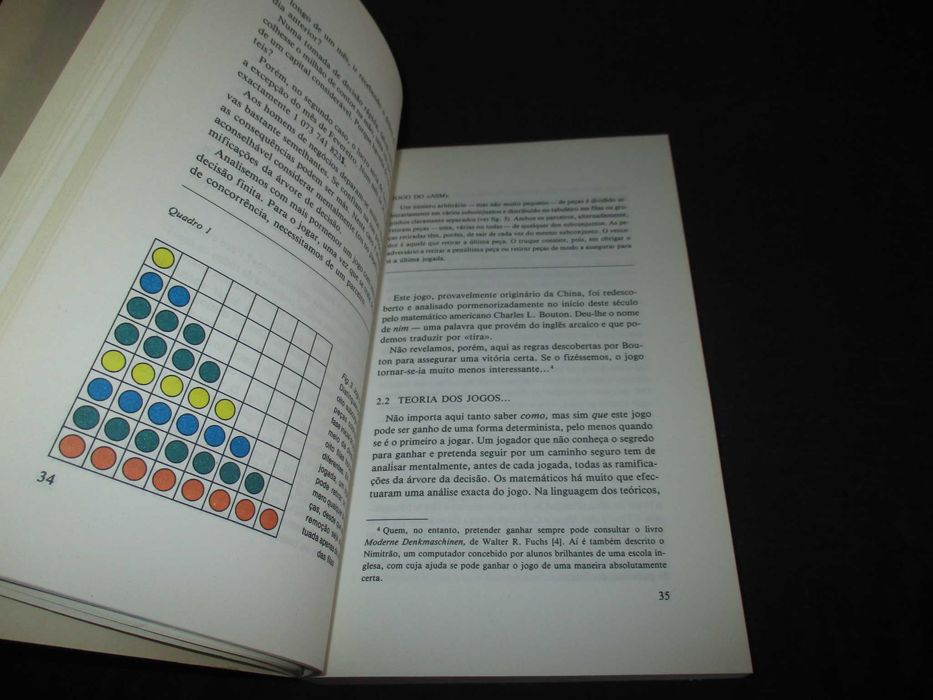 Livro O Jogo as leis naturais que regulam o acaso