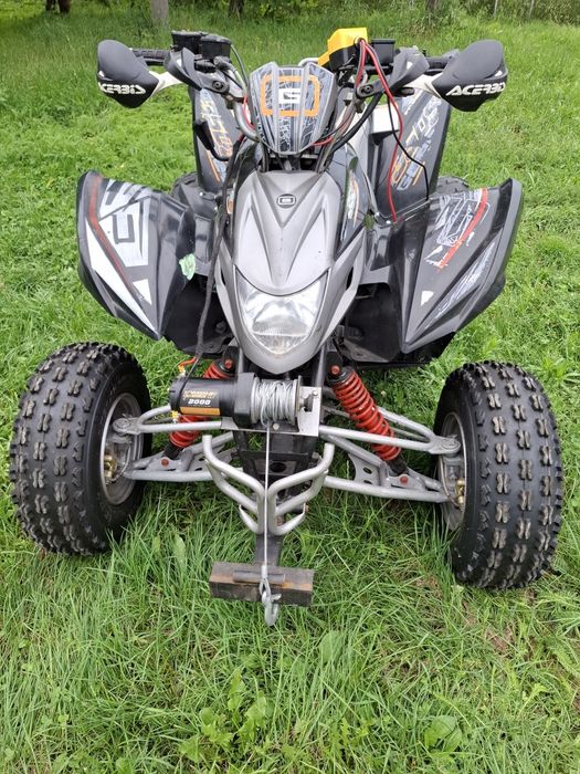 Quad 350 Aeon Pług Wyciągarka