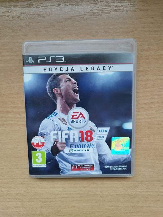 Fifa 18 ps3, PlayStation 3, stan bardzo dobry, wysyłka olx