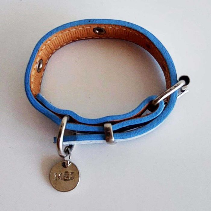 Coleira M&J Molly & Jack Causal Minimal tamanho XS