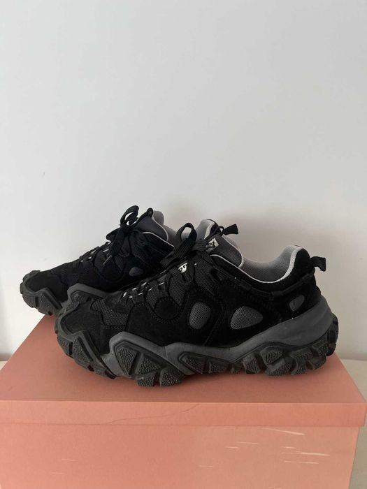 Кросівки Acne Studios Boltzer чорні — zdjęcie 3