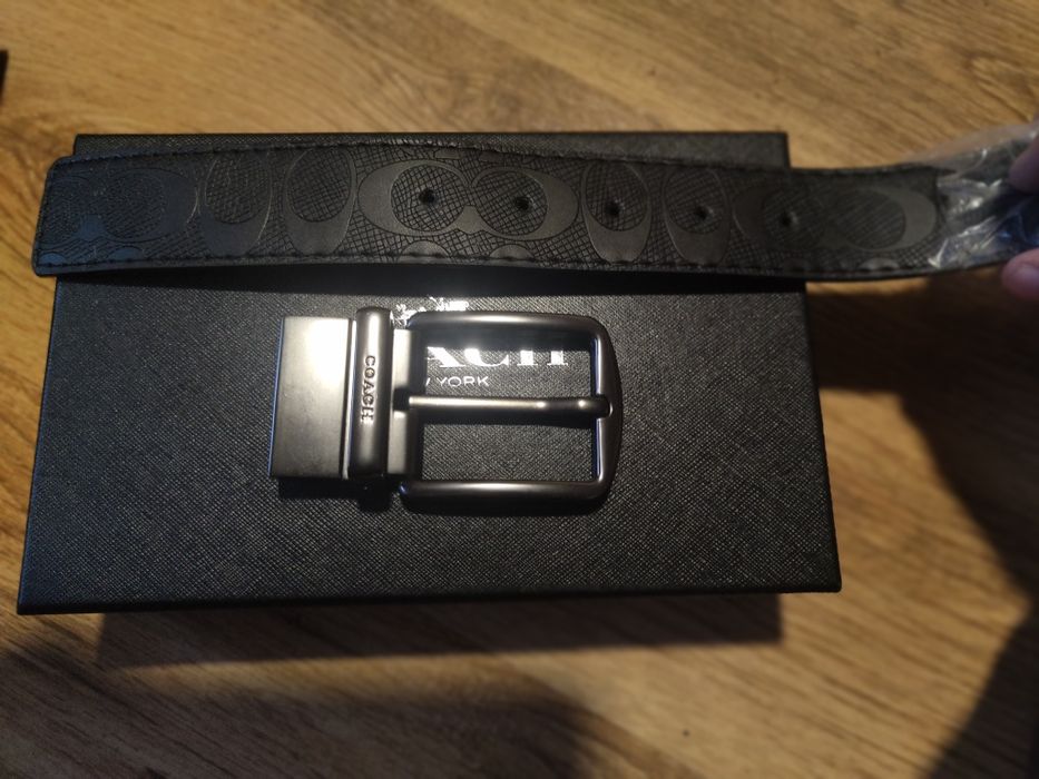 Zestaw prezentowy Coach pasek, portfel