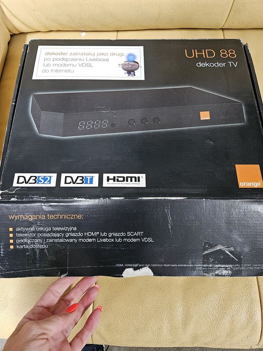 Nowy dekoder Sagemcom DVBS2 DVBT