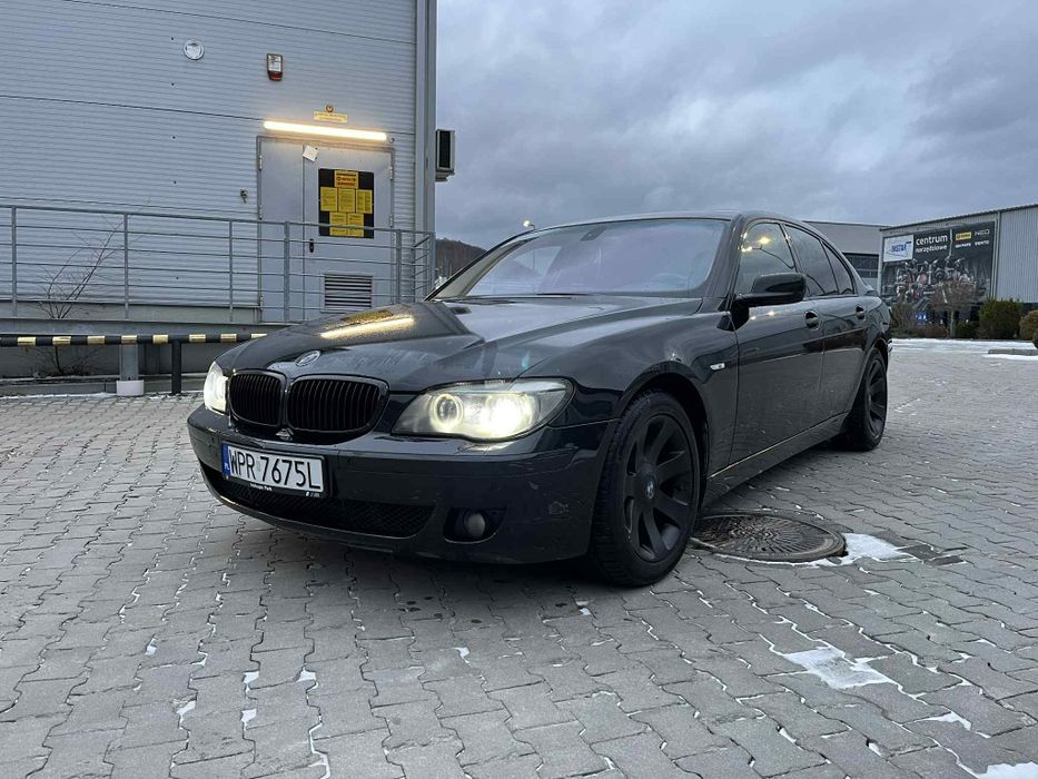 BMW 740i V8 306koni benzyna rok 2007 zamiana