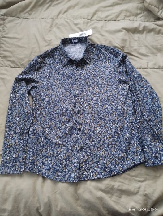 Чоловіча сорочка з довгим рукавом  jogal,розмір  S
4.