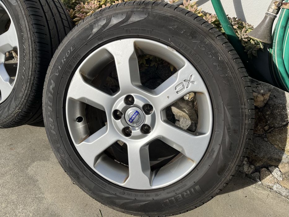 Rodas pneus jantes Volvo XC70 originais