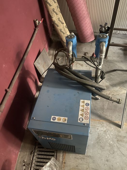 Compressor 7cv com deposito 300lts e secador