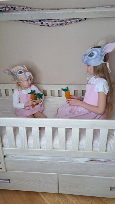 Маска котика зайчика лисички лебедя оленя бембі мишки вовка ведмедя