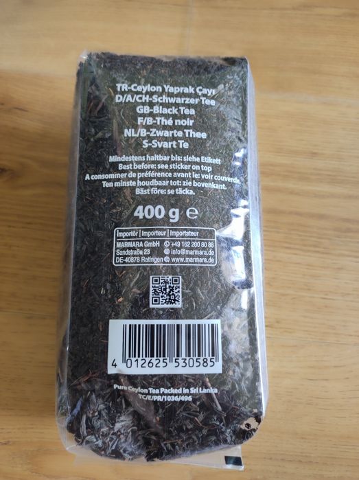 Nowa herbata, 400 gramów + 250 gramów