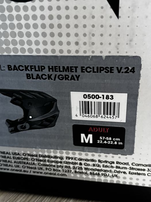 Kask oneal backflip