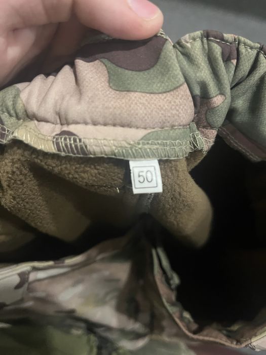 Штани софтшел в мультикамі