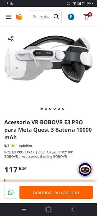 * Meta Quest 3 4K * + full acessorios  \o/