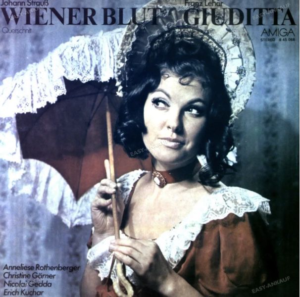 Rothenberger, Görner, Gedda, Kuchar - Wiener Blut - Giuditta LP .