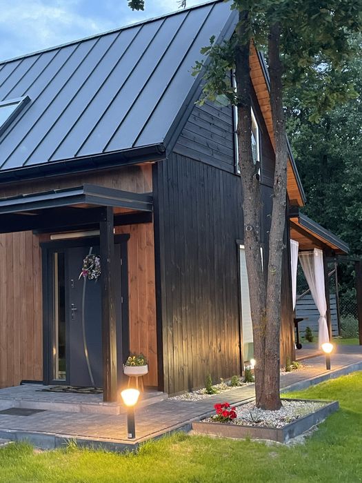 Domek w pobliżu rzeki Narew.