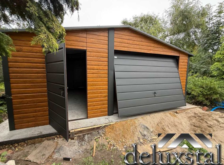 garaze blaszane garaz blaszakny garaz 6x5 poziom