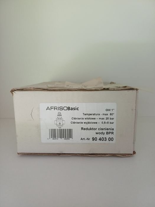 AFRISO Reduktor ciśnienia wody BPR GW G1 902510
