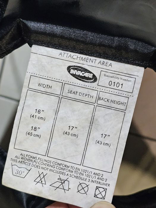 Cadeira de Rodas Invacare Alu Lite