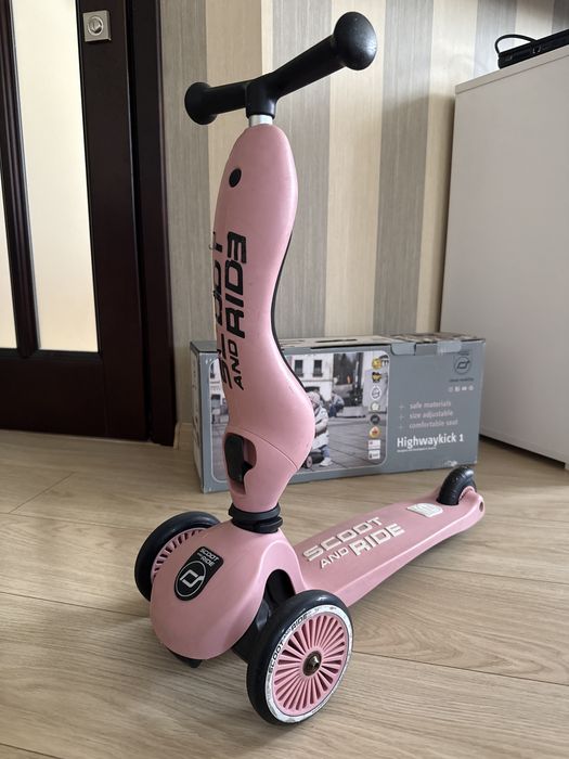 Самокат беговел Scoot and Ride 2 в 1 Highwaykick 1