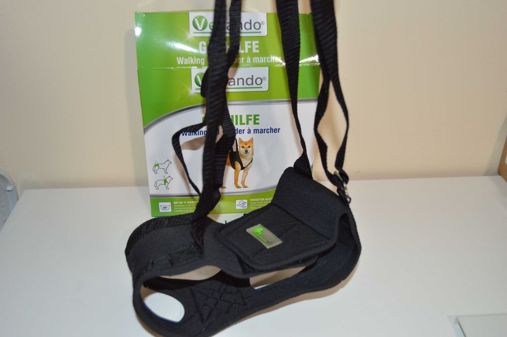 Ofereço!!! Walking Aid Vetlando -Suporte caminhada cão- Tamanho S