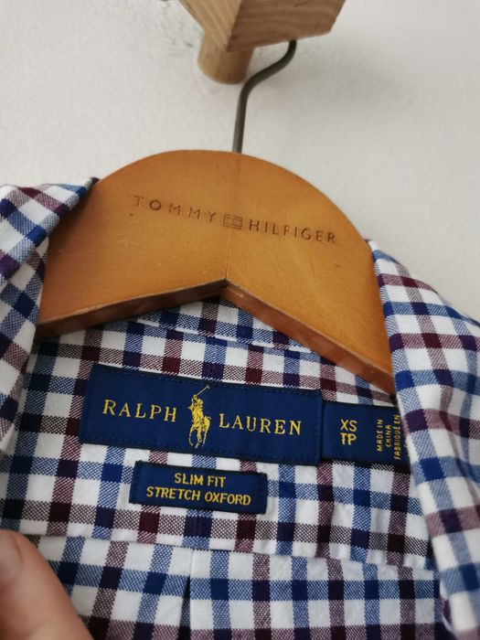 Ralph Lauren koszula w kratkę elegancka sportowa IDEAŁ ORYGINAŁ XS/S