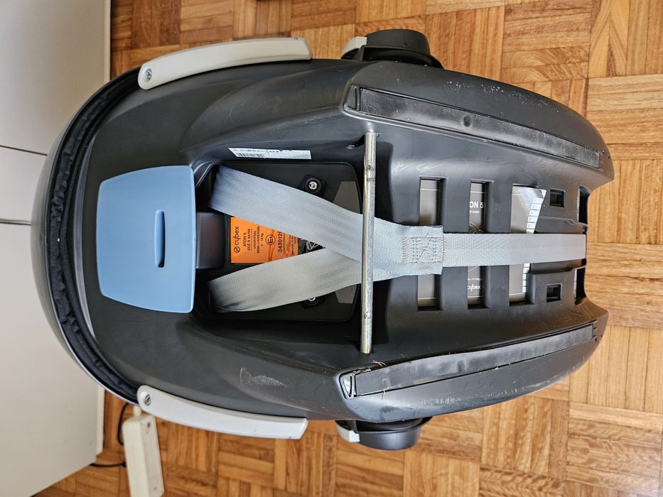 Ovo Cybex Aton 5 – Soho Grey | Bom estado | Seguro e premiado