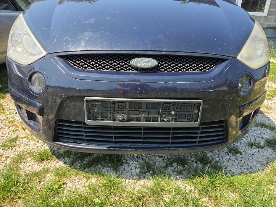 Ford S-Max mk1 zderzak błotnik lusterko drzwi szyba klapy bagażnika radio lampa blenda podsufitka światło stop pas bezpieczeństwa kierownica komputer