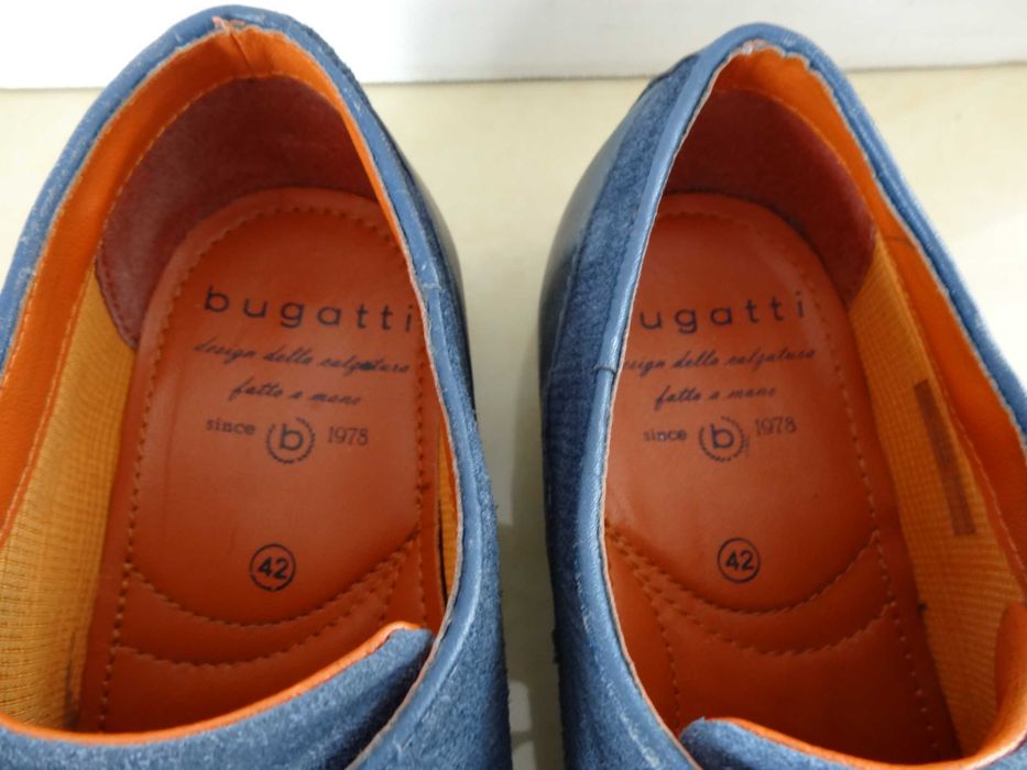 Buty BUGATTI roz 42 Pantofle Biznesowe