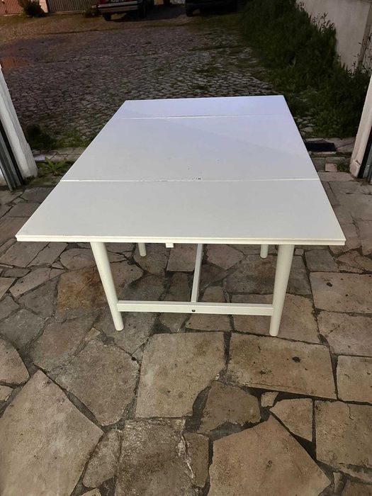 Mesa de Madeira Branca