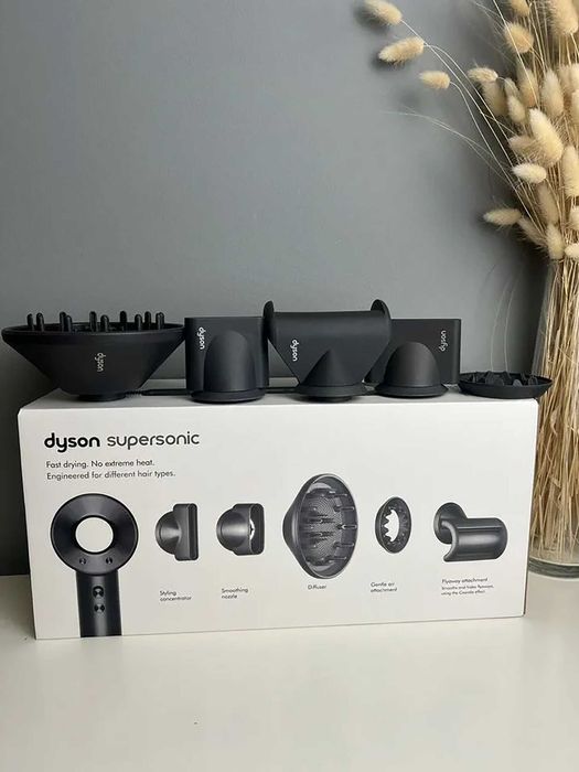 Фен Dyson supersonic HD08 (Black/Nickel). Новий