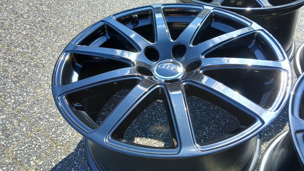 18" Audi oryginal 5x112  9j et52  A3 A4 A6 TT  czarny polysk Idealne