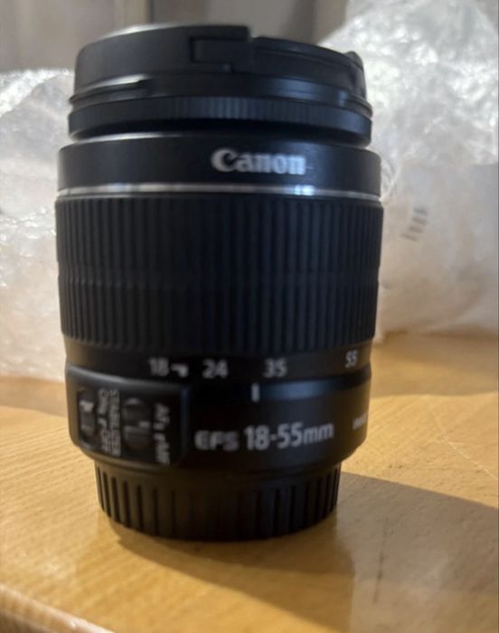Objetiva Canon EFS  18-55