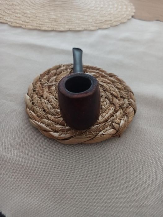 Fajka drewniana brązowa