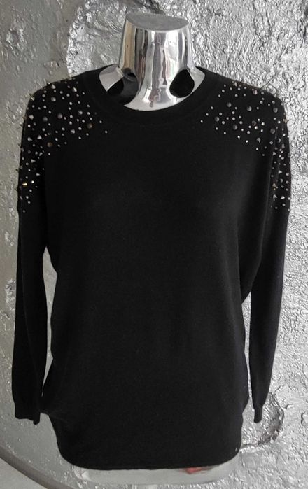 Roberta Biagi sweteerk włoski kryształki roz L