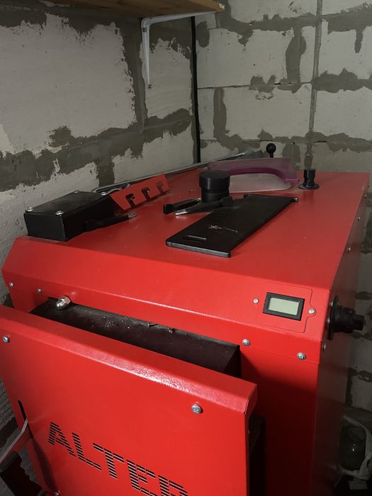 Альтер дровяной котел і буферна зона нове!