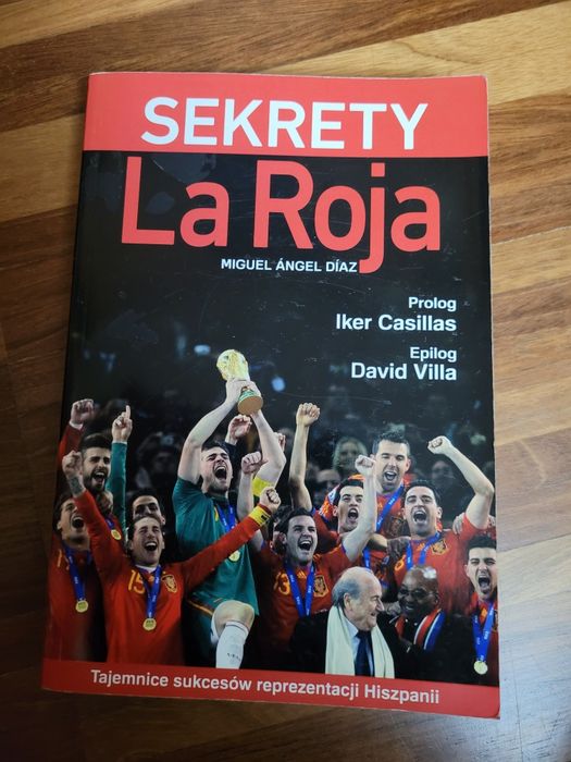 Książka piłkarska sportowa Sekrety La Roja 2012