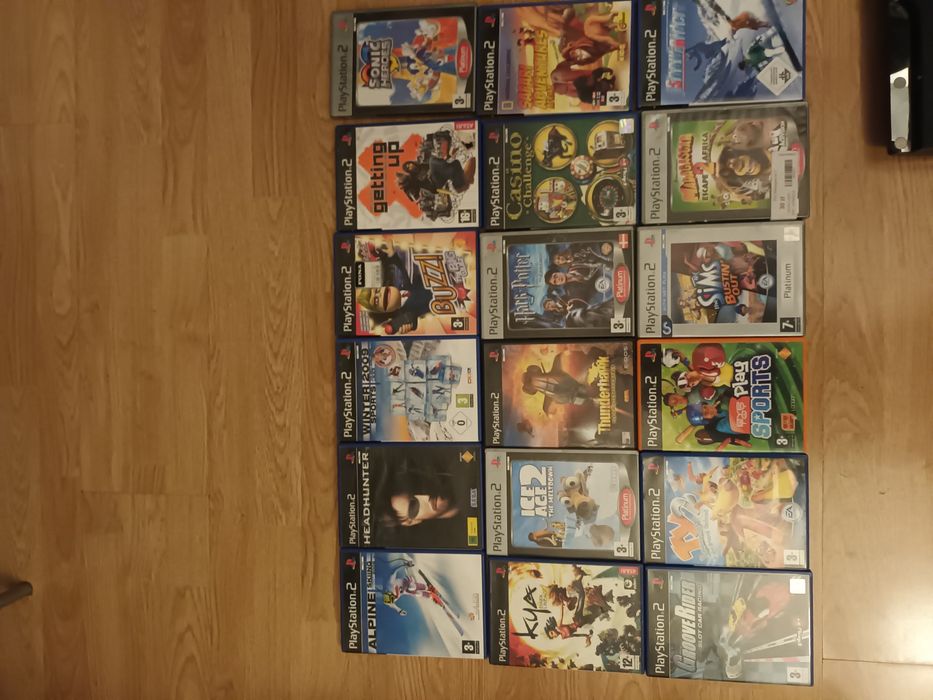 Sprzedam gry na konsolę PlayStation 2 ps2 psx ps one