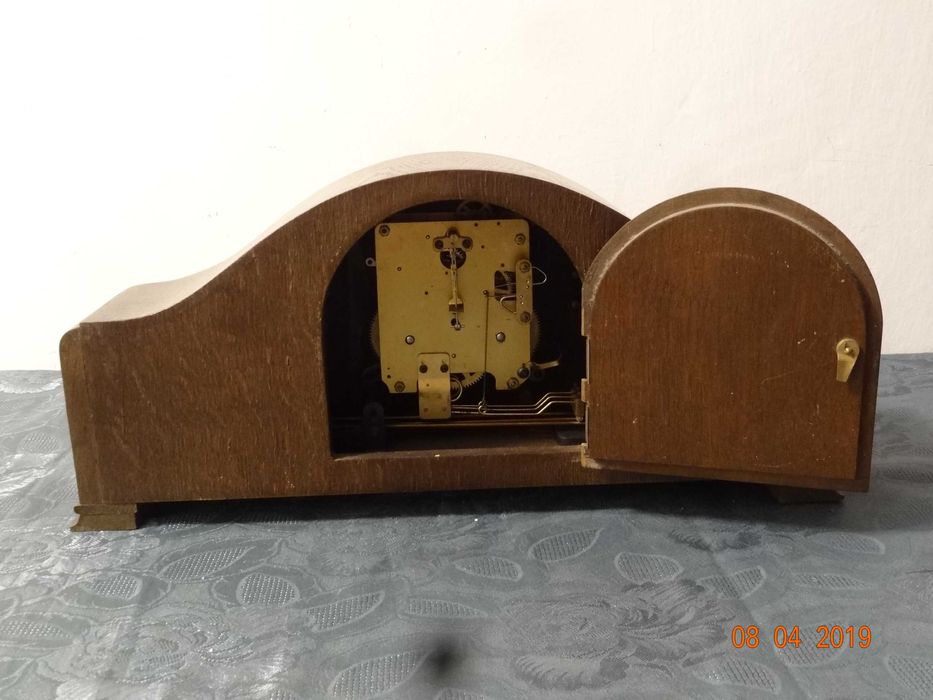 Zabytkowy zegar kominkowy Kienzle 20/30 L. SPRAWNY