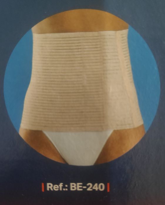 Faixa elástica abdominal