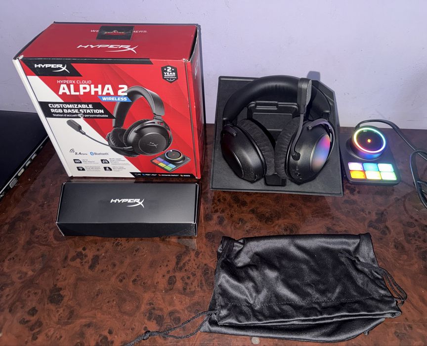 Безпровідні Навушники HyperX Cloud Alpha 2 Wireless Black