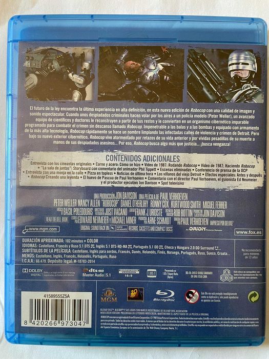 Robocop (bluray)