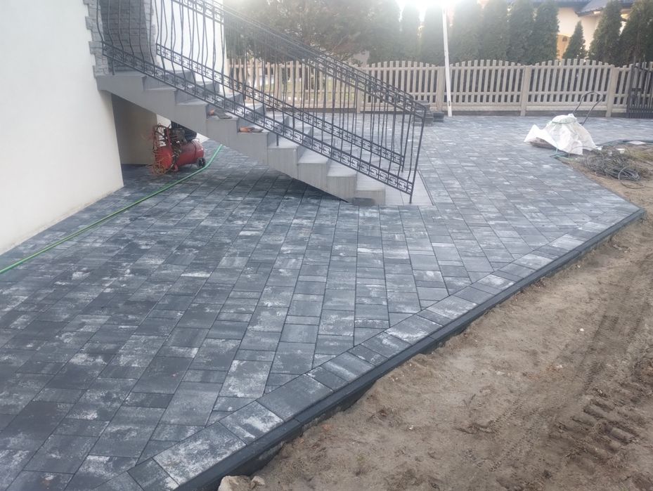 Brukarstwo Układanie kostki brukowej kostka brukowa