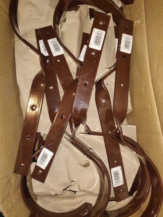 BRYZA hak rynny skręcony ocynkowany Ø 125 mm,