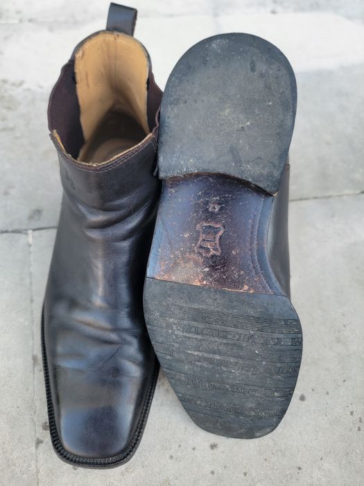 Botas de couro Helios